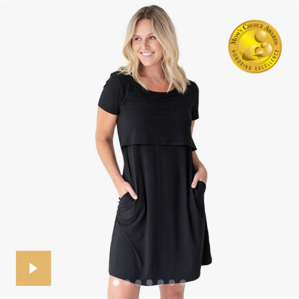NWT Kindred Bravely Eleanora Bamboo Nursing Dress